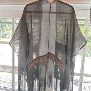 Beautiful blue scarf